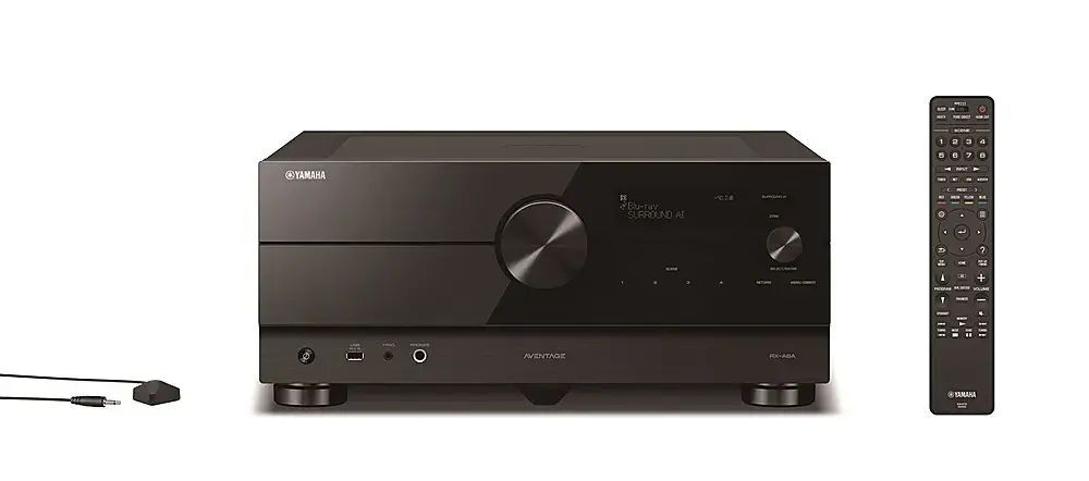 Yamaha AVENTAGE RX A8A 150W 11.2 Channel AV Receiver with 8K HDMI and ...