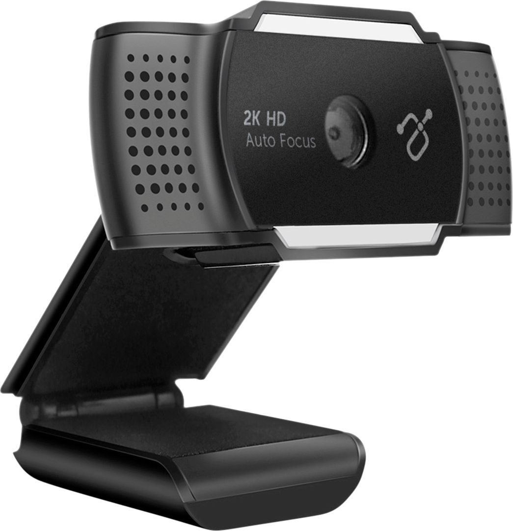 Angle View: Razer - Kiyo Pro 1920 x 1080 Webcam with High-Performance Adaptive Light Sensor - Black