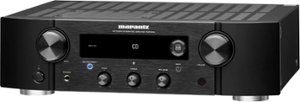 Marantz - PM7000N Integrated Hi-Fi Amplifier HEOS Built-in Amazon Alexa Compatibility Digital & Analog Sources - Black - Front_Zoom