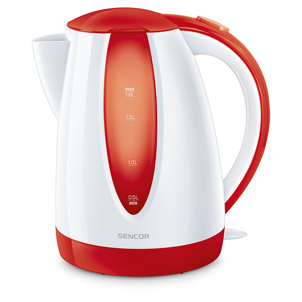 Angle View: Sencor - Simple Electric Kettle - Red