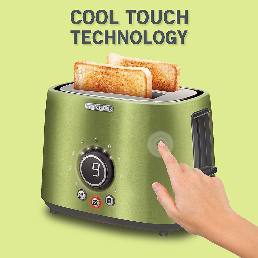 Sencor metallic outlet 2 slice toaster