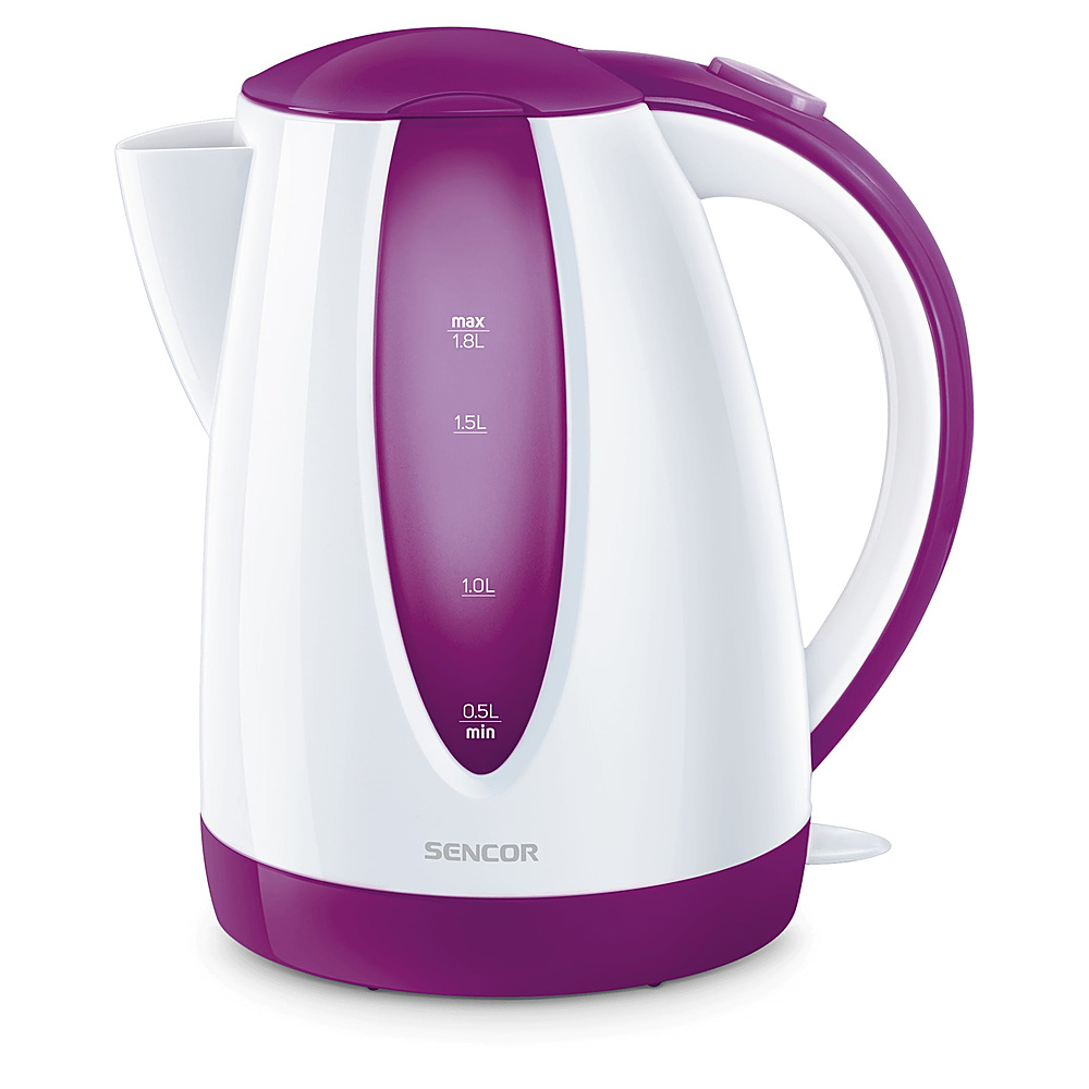 Angle View: Sencor - Simple Electric Kettle - Violet