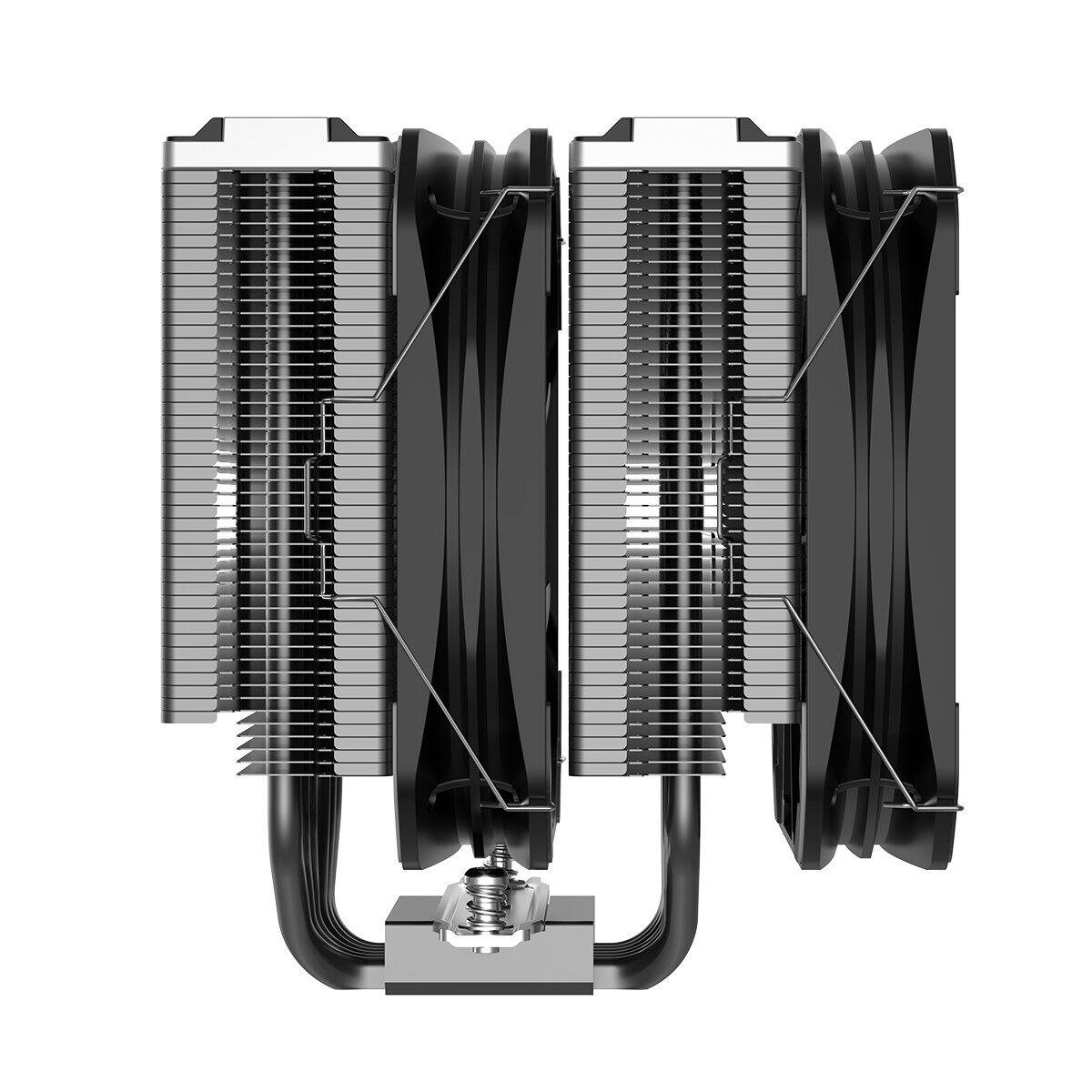 Alt View 2. PCCOOLER - G6BK High Performance Hydro Bearing 4 Pin PWM CPU Cooler - Black.