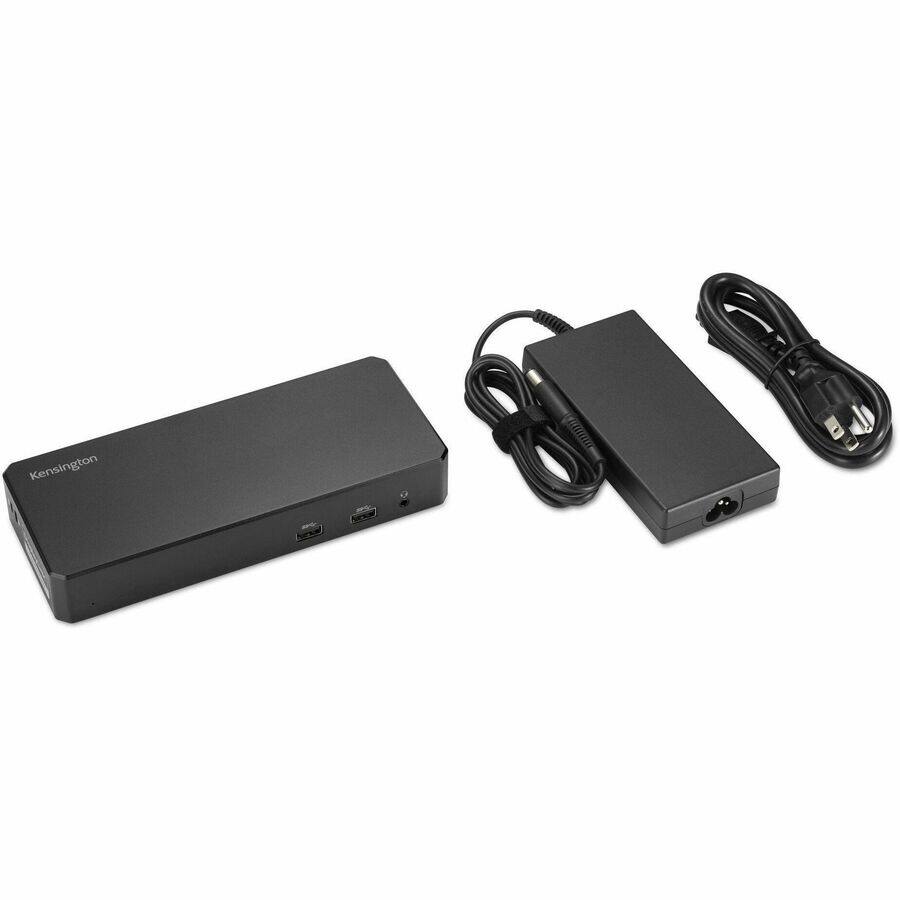 Alt View 7. Kensington - Kensington Docking Station - for Notebook, Desktop PC, Monitor, Printer, Speaker - USB Type C - 3 Displays Supported.