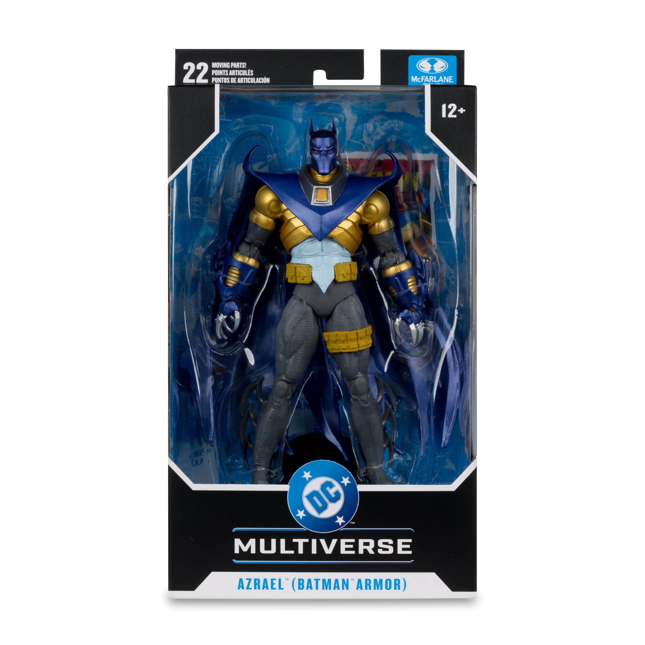 MOVING PARTS 22 PRINTS ARTICULATIONS McFARLANE 12+ V AI DC MULTIVERSE - AZRAEL (BATMAN ARMOR)