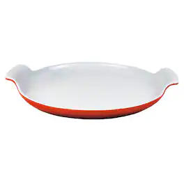 Hell's Kitchen - 14-Inch Round Pizza Stone - Orange