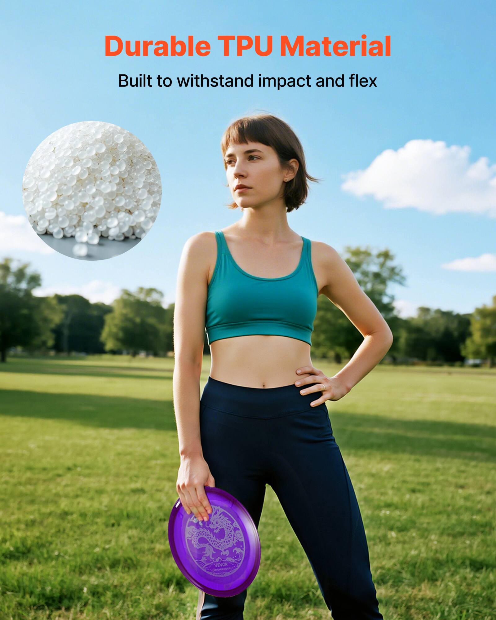 Durable TPU Material  
Built to withstand impact and flex