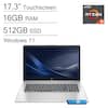 17.3" Touchscreen
16GB RAM
512GB SSD
Windows 11
AMD Ryzen 5