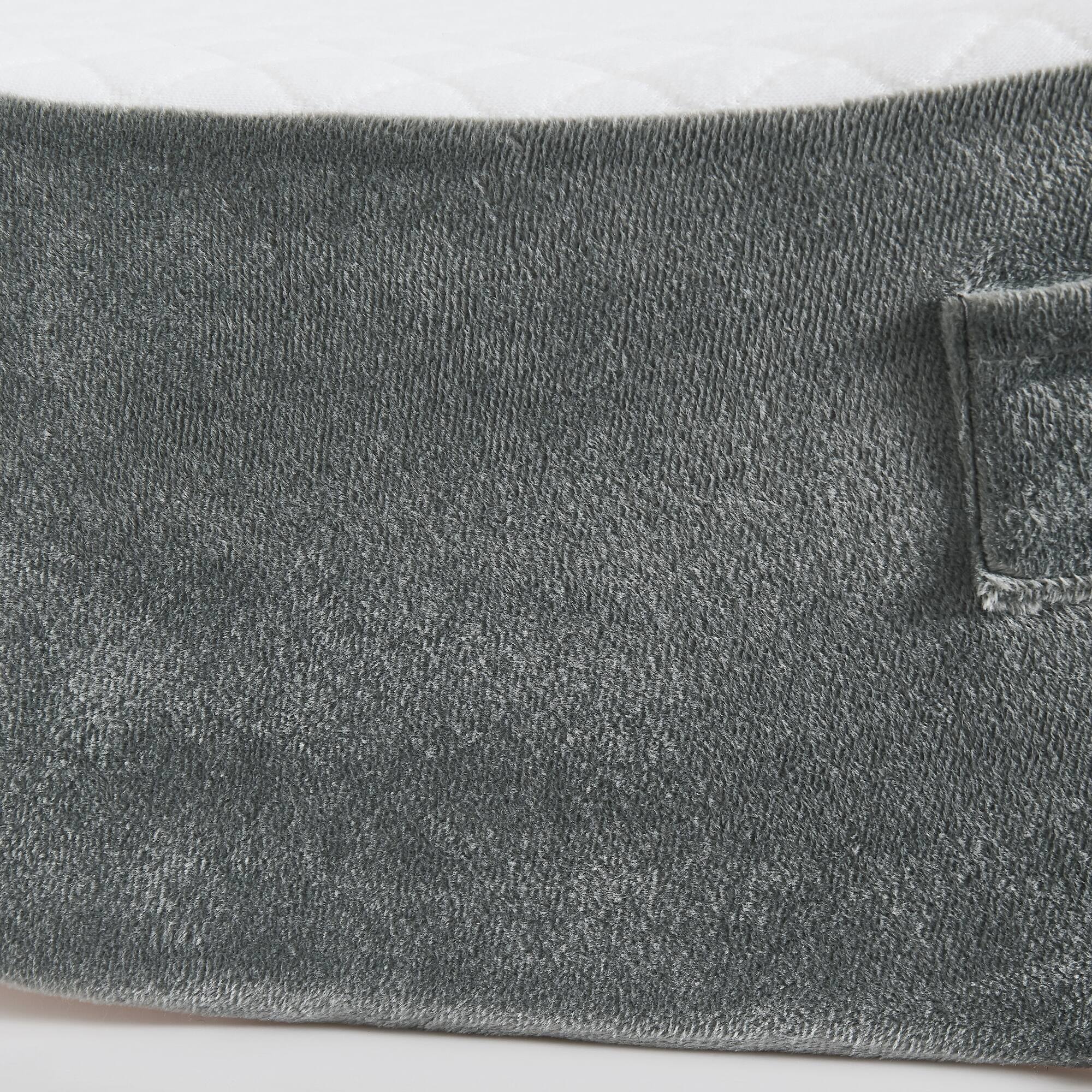 Left. Sweet Home Collection - 4-Piece Support Wedge Pillow Set with High Density Foam - White.