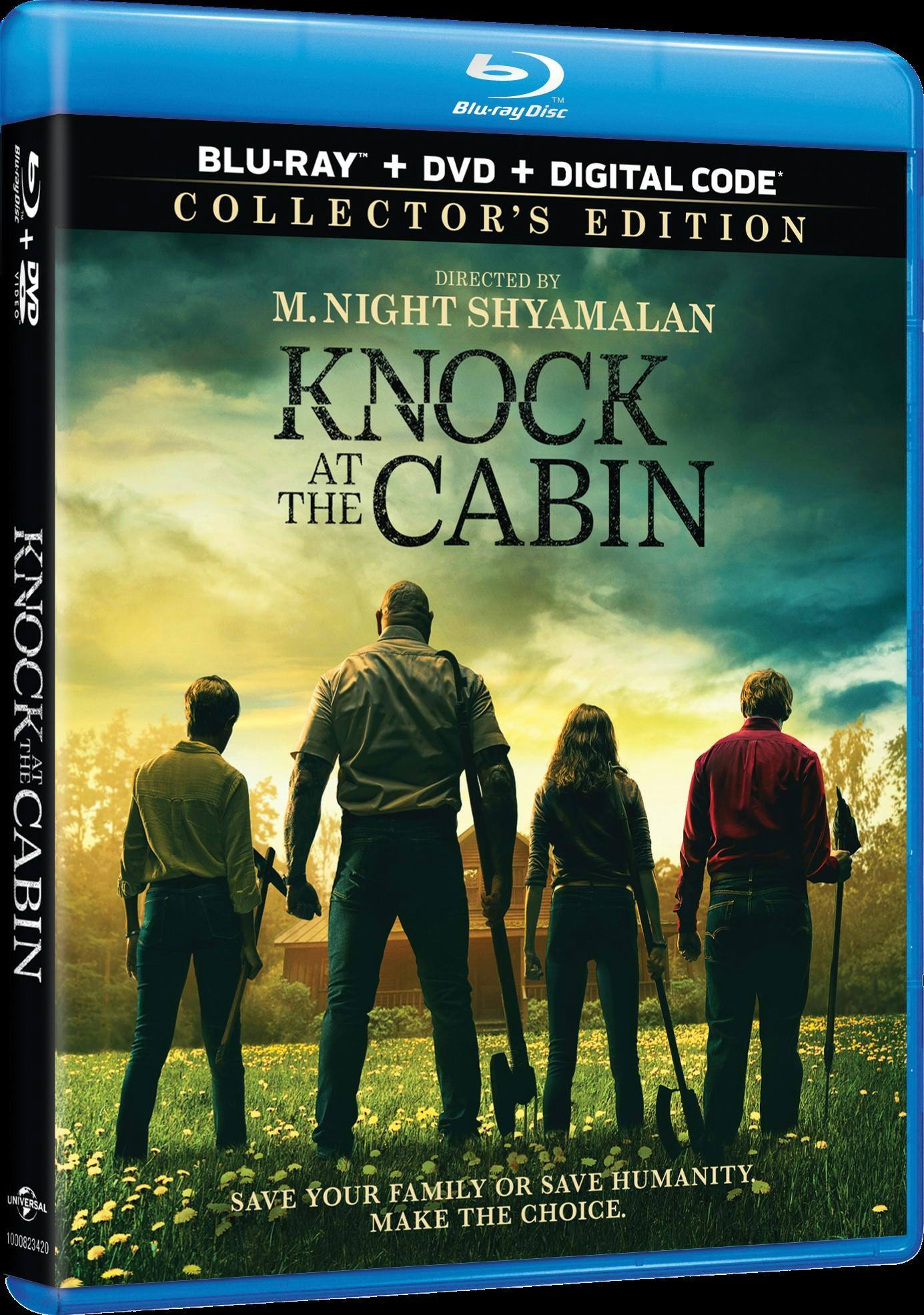 Angle. Knock at the Cabin (with DVD) [Blu-ray].