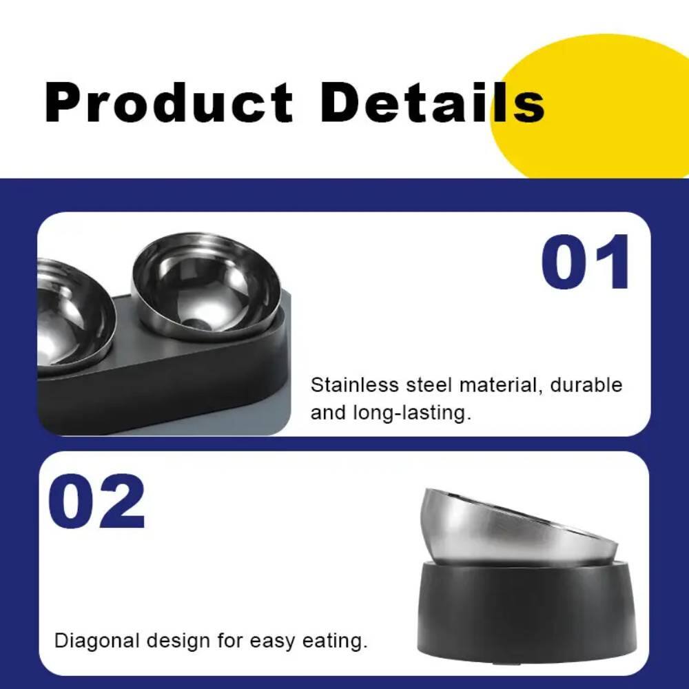 Product Details

01 Stainless steel material, durable and long-lasting.

02 Diagonal design for easy eating.