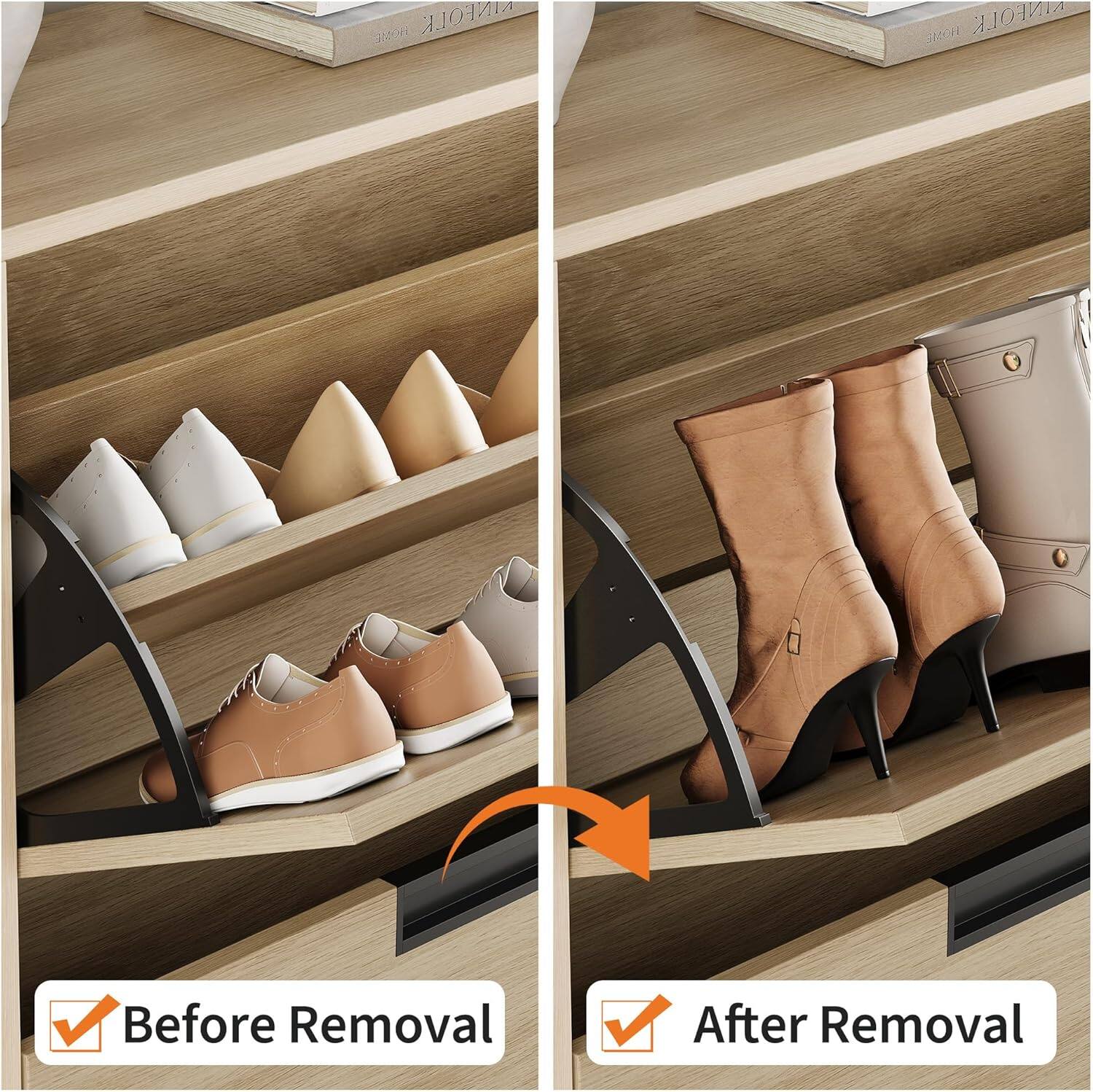 Before Removal  
After Removal