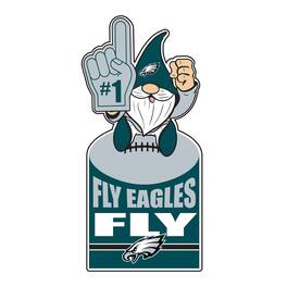 Evergreen Enterprises - Philadelphia Eagles 30" Metal Gnome 3-in-1 Outdoor Yard Sign - Multicolor