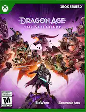 XBOX SERIES X DRAGONAGE THE VEILGUARD MATURE 17+ JEUNES ADULTES 17+ M ESRB BioWare Electronic Arts