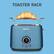 Alt View 13. Sencor - 2-Slice Wide-Slot Toaster - Blue.