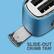 Alt View 15. Sencor - 2-Slice Wide-Slot Toaster - Blue.