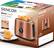 Alt View 16. Sencor - 2-Slice Wide-Slot Toaster - Gold.