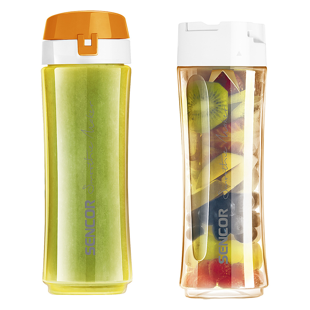 Alt View 13. Sencor - 20 Oz. Smoothie Blender with Travel Bottles - Orange.