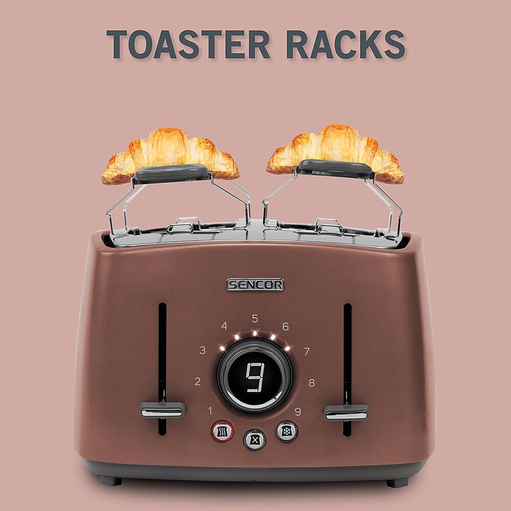 Customer Reviews Sencor 4Slice WideSlot Toaster Pink STS6075RS