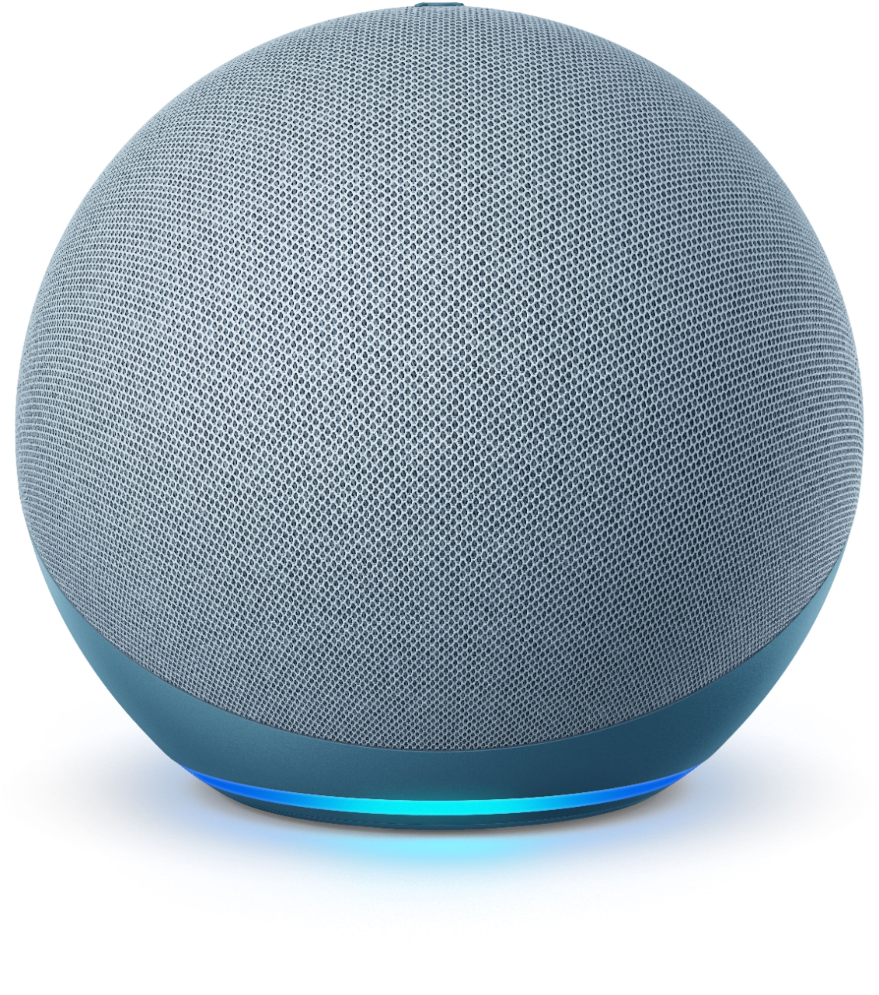 Alt View 1. Amazon - Echo Dot (4th Gen) Smart speaker with Alexa - Twilight Blue.