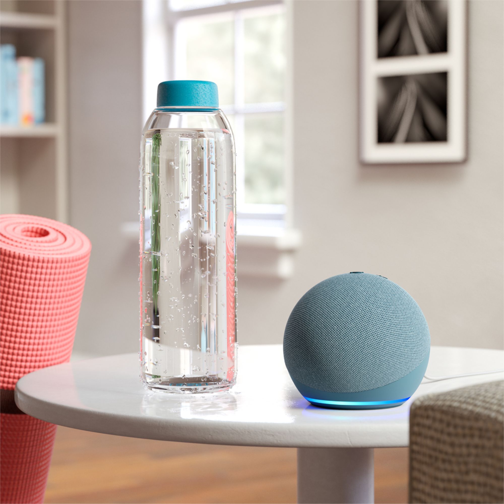 Echo (4th Gen) - Smart Home Hub with Alexa - Twilight Blue