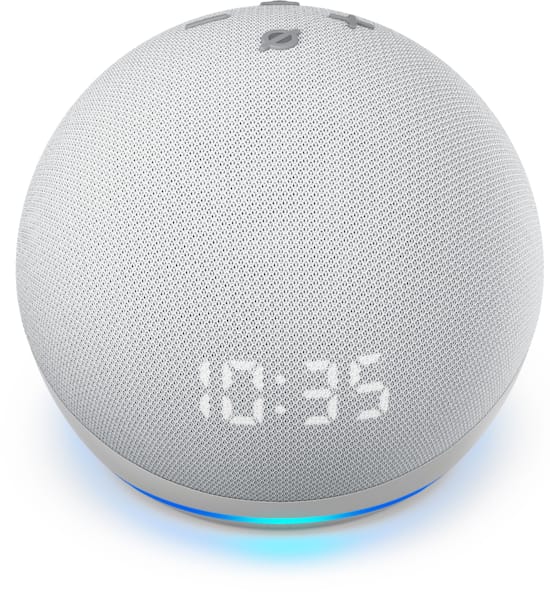 Amazon Echo Dot 4th Gen Smart Speaker With Clock And Alexa Glacier White B07xj8c8f7 Best Buy