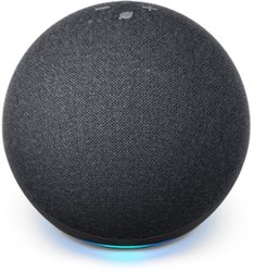 Amazon - Echo Dot (4th Gen) Smart speaker with Alexa - Charcoal - Front_Zoom
