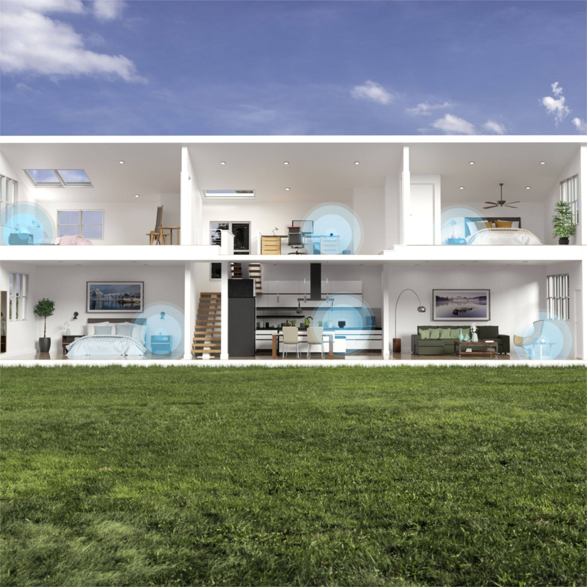 Alt View 21. Amazon - Echo Dot (4th Gen) Smart speaker with Alexa - Charcoal.