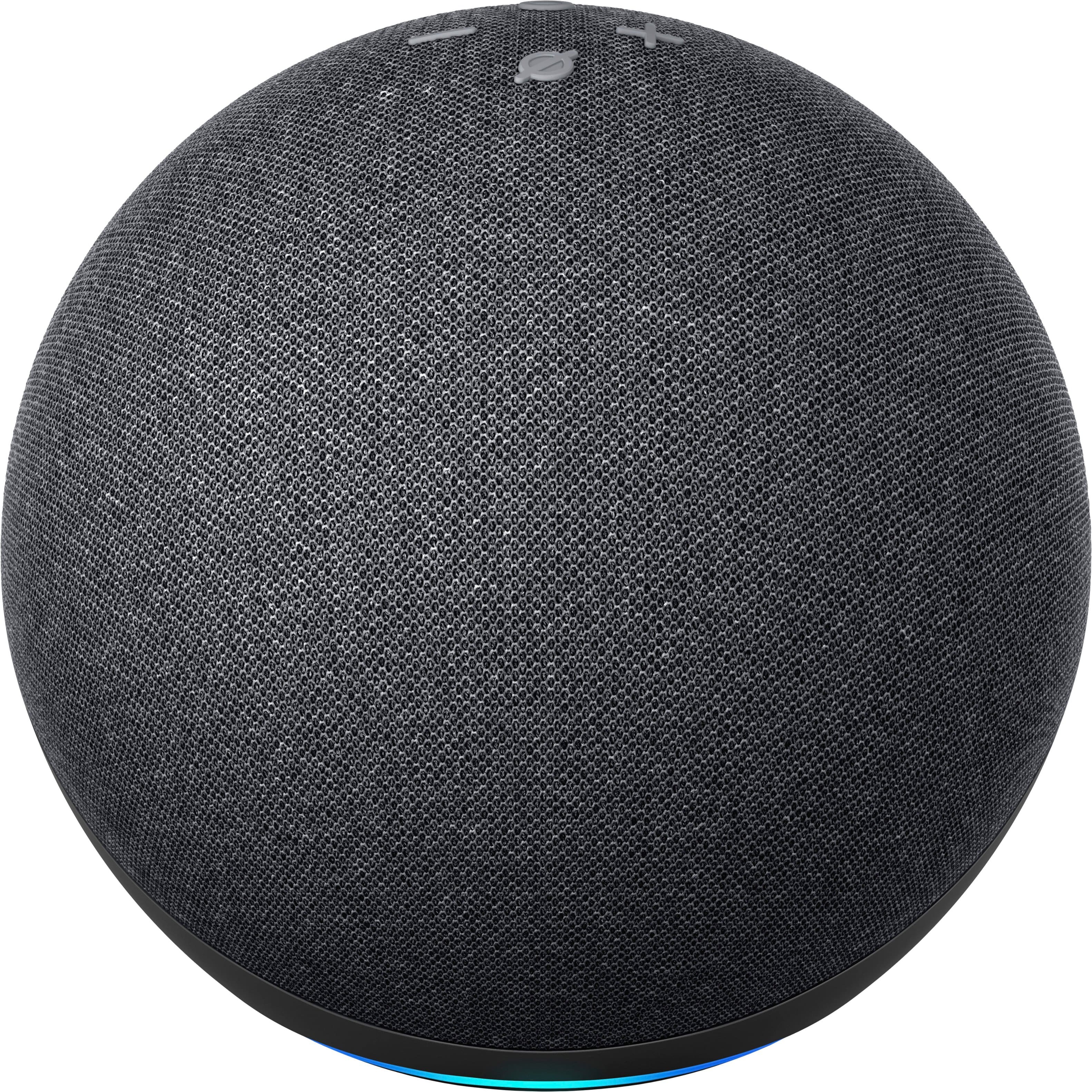 Alt View 27. Amazon - Echo Dot (4th Gen) Smart speaker with Alexa - Charcoal.
