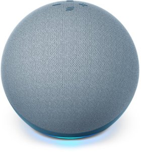 Amazon - Echo (4th Gen) With premium sound, smart home hub, and Alexa - Twilight Blue