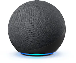 Amazon - Echo (4th Gen) With premium sound, smart home hub, and Alexa - Charcoal