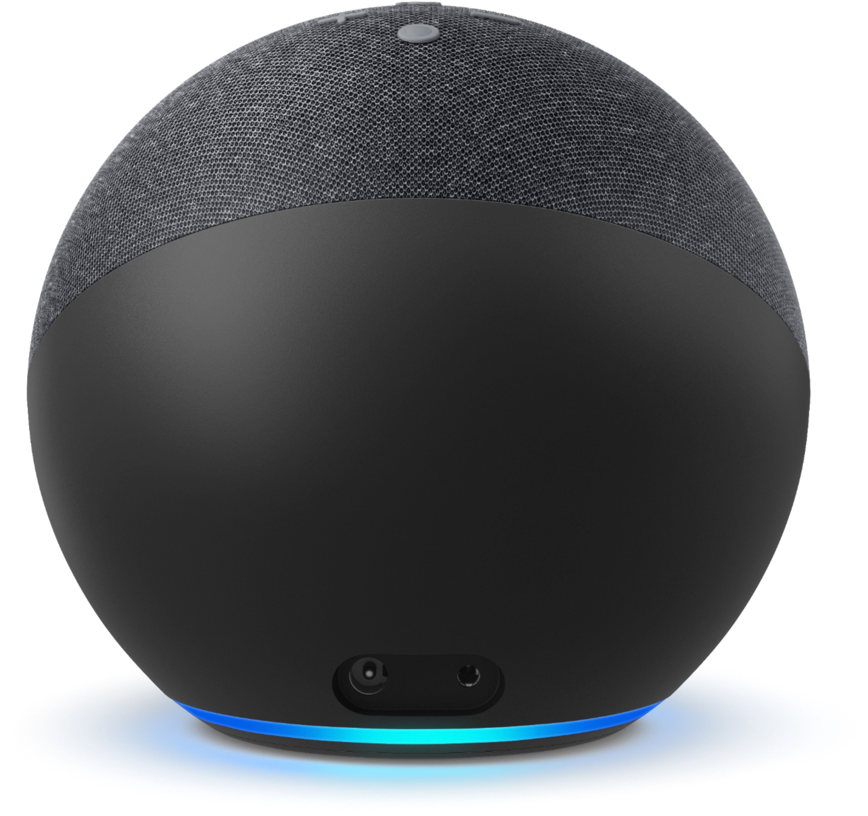 Echo (4th Gen) With Premium Sound, Smart Home Hub and Alexa -  Charcoal in the Smart Speakers & Displays department at