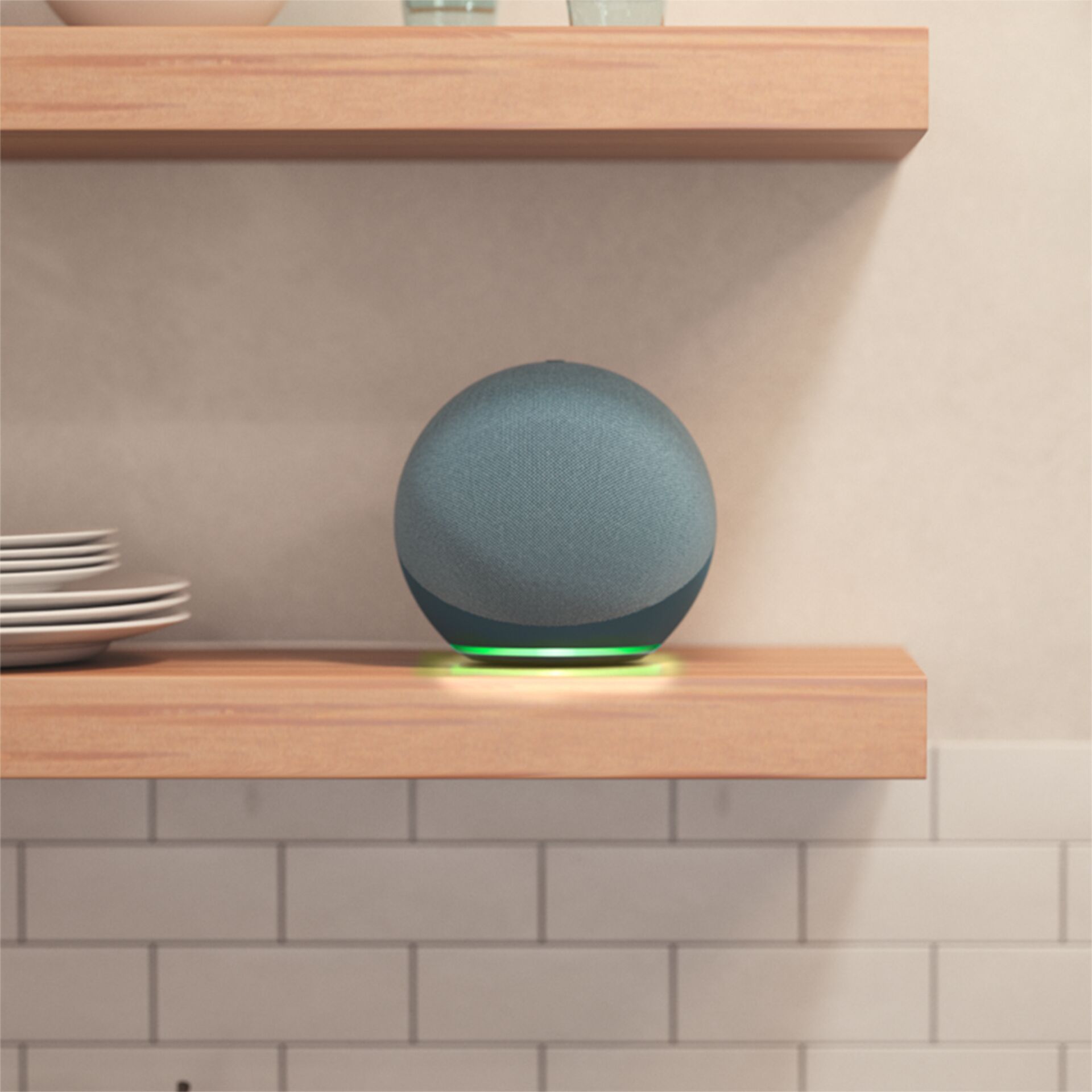 Echo (4th Gen) With premium sound, smart home hub, and Alexa  Charcoal B07XKF5RM3 - Best Buy