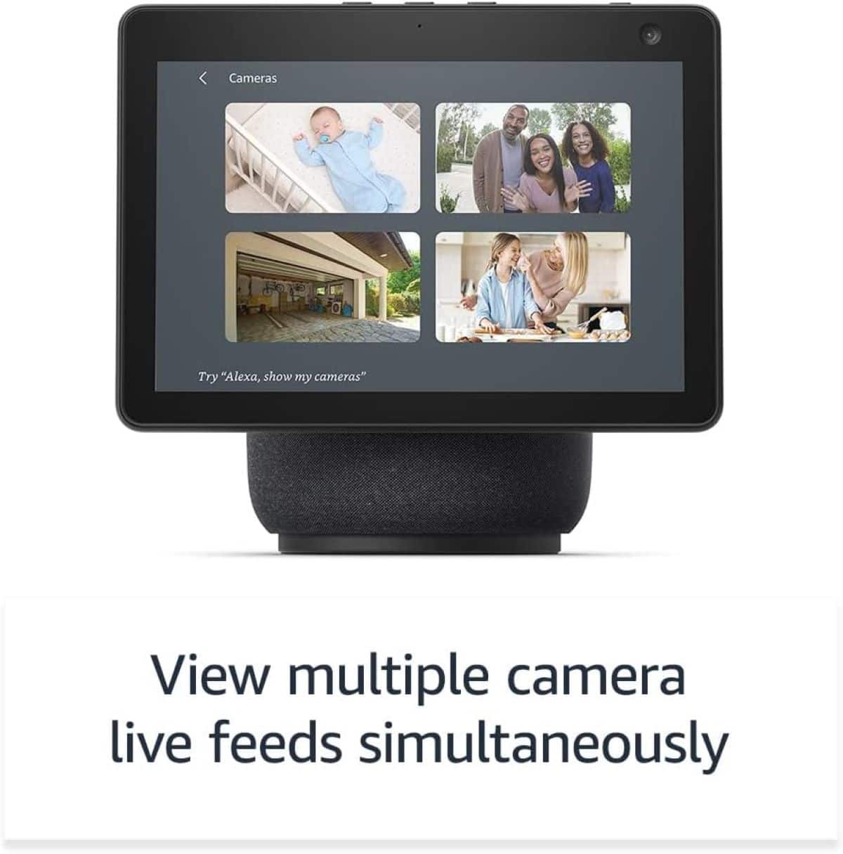 Cameras: View multiple camera live feeds simultaneously.