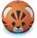Front. Amazon - Echo Dot (4th Gen) Kids Edition Designed for kids, with parental controls - Tiger.
