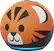 Alt View 12. Amazon - Echo Dot (4th Gen) Kids Edition Designed for kids, with parental controls - Tiger.