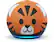 Alt View 1. Amazon - Echo Dot (4th Gen) Kids Edition Designed for kids, with parental controls - Tiger.