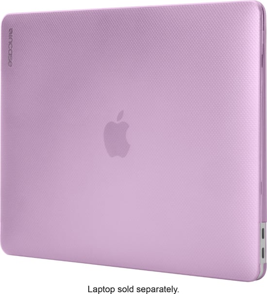 Clear Pink MacBook Case –