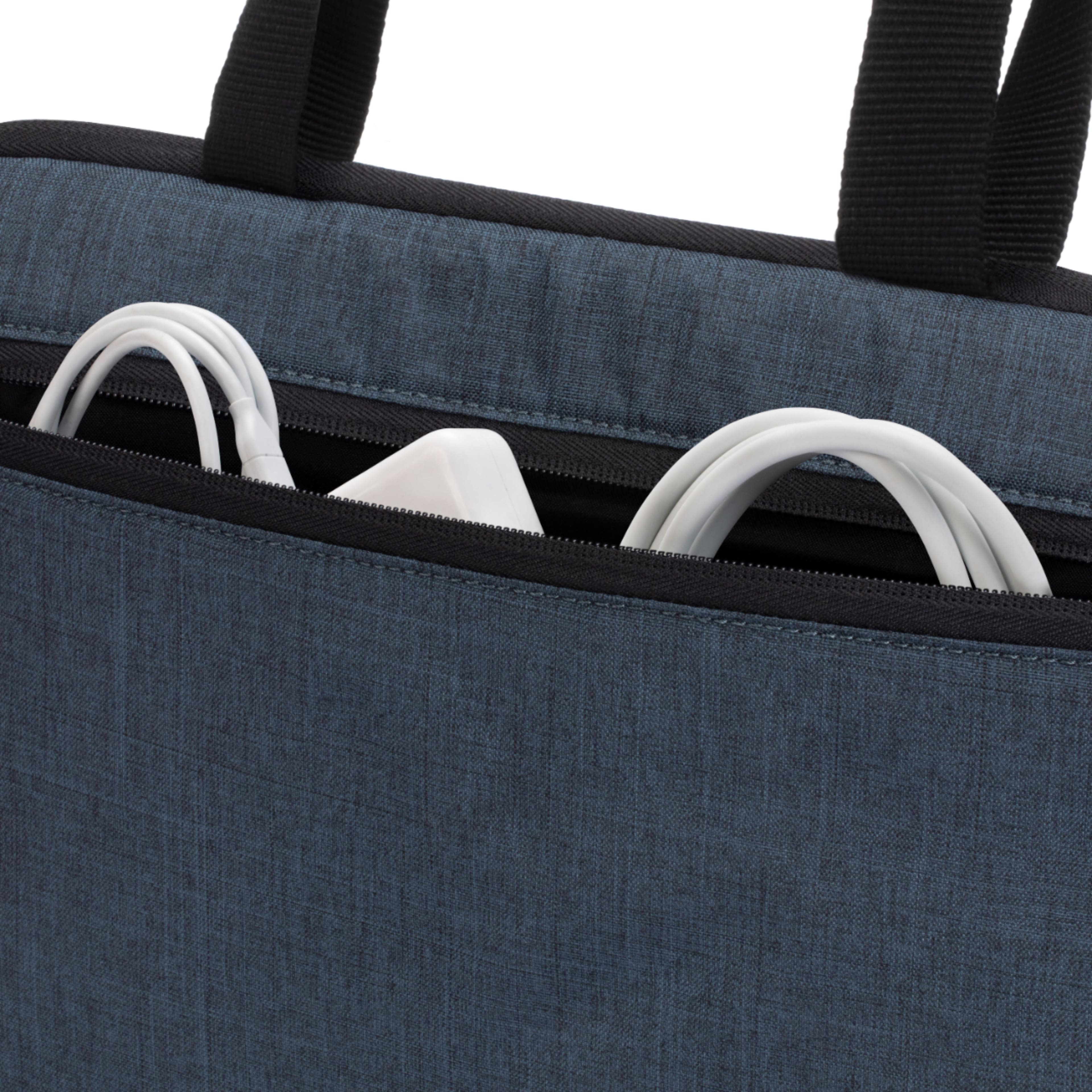 Alt View 14. Incase - Carry Zip Briefcase for 13" and 14" Laptops or Tablets - Navy.
