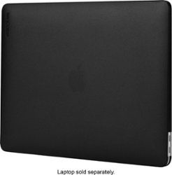 Incase - Hardshell Dot Case for the 2020 and M1 2020 13" MacBook Air - Black - Front_Zoom