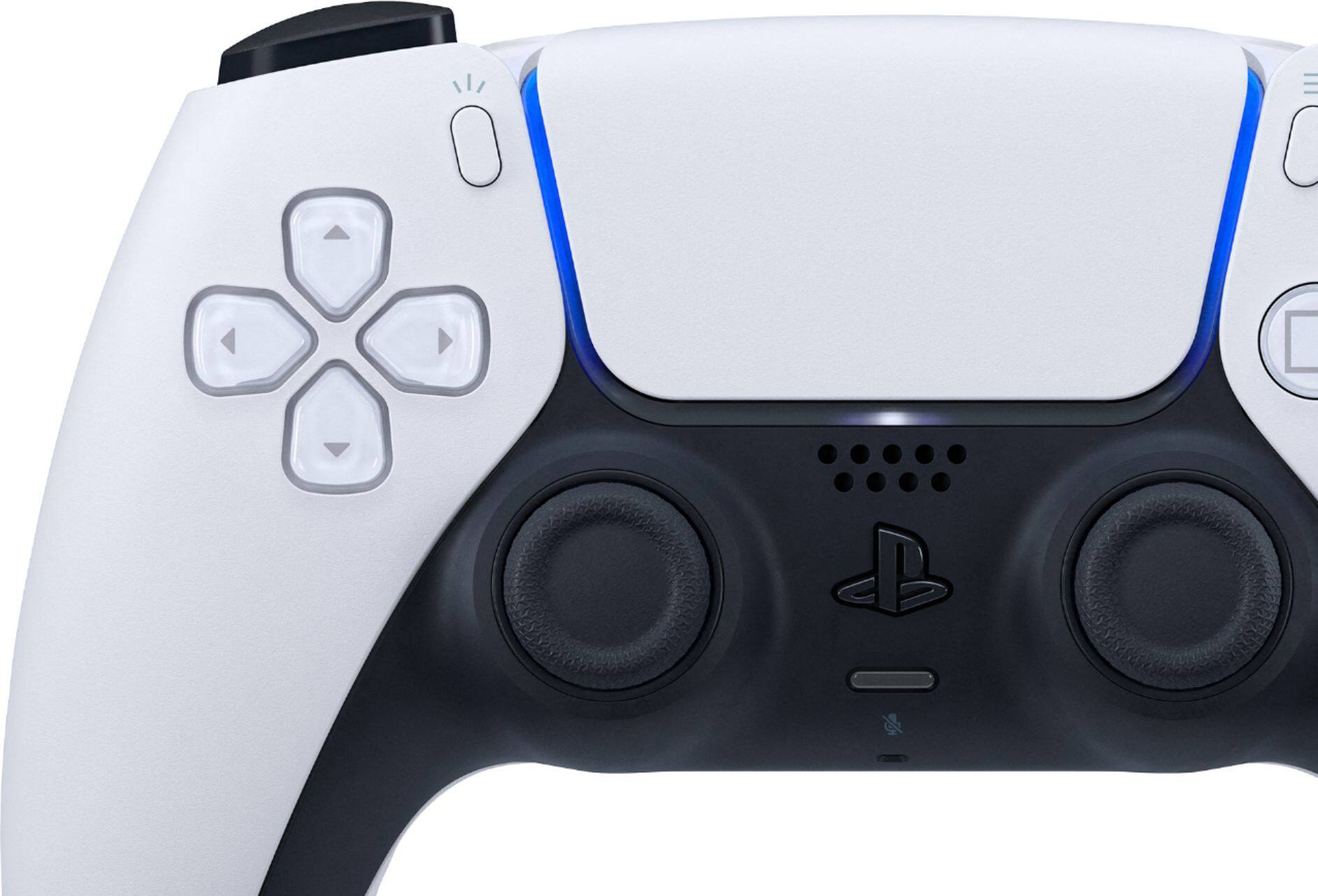 Alt View 15. Sony - PlayStation 5 - DualSense Wireless Controller - White.