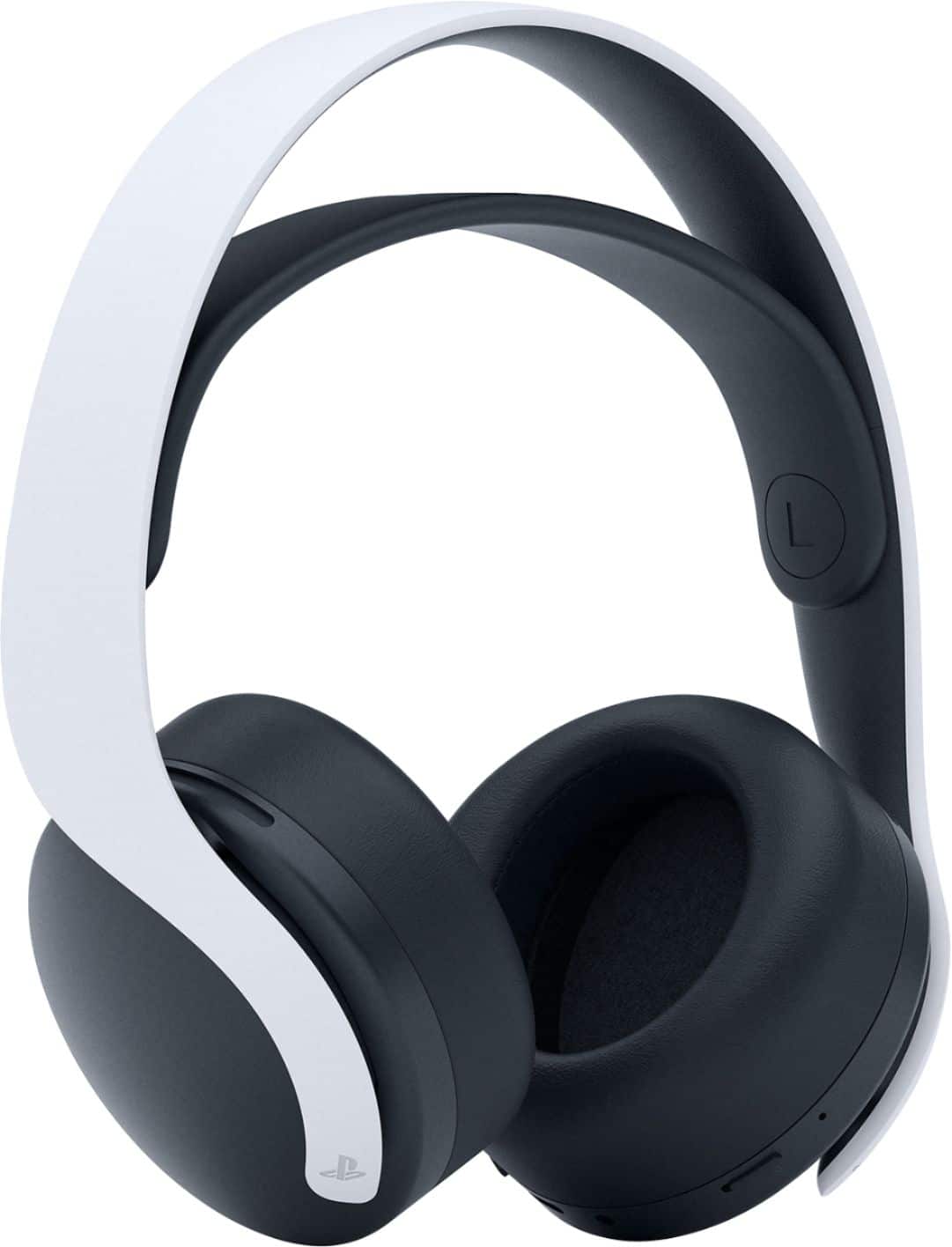 Angle. Sony - PULSE 3D Wireless Gaming Headset for PS5, PS4, and PC - White.
