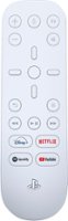 Sony - PlayStation 5 - Media Remote - White - Front_Zoom