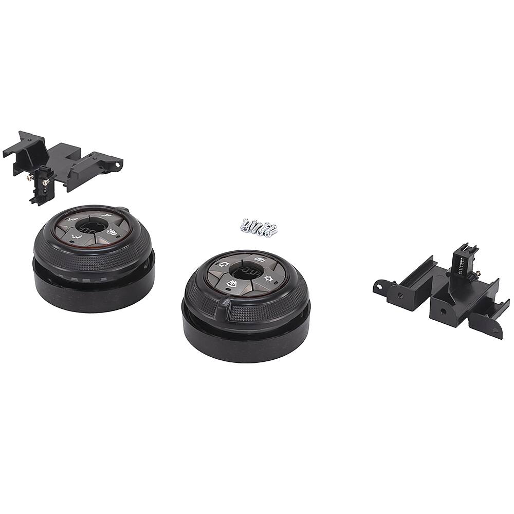 Alt View 11. PAC - Climate Control Knob Set for Select 2010-2015 Chevrolet Camaro Vehicles - Black.
