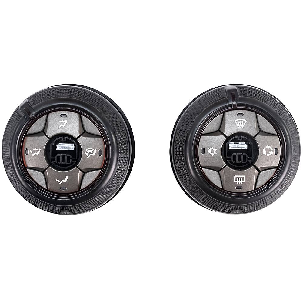 Alt View 12. PAC - Climate Control Knob Set for Select 2010-2015 Chevrolet Camaro Vehicles - Black.