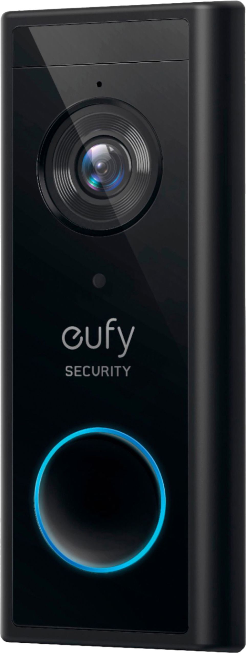 eufy Security - Smart Wi-Fi Add On Video Doorbell 2K - Black