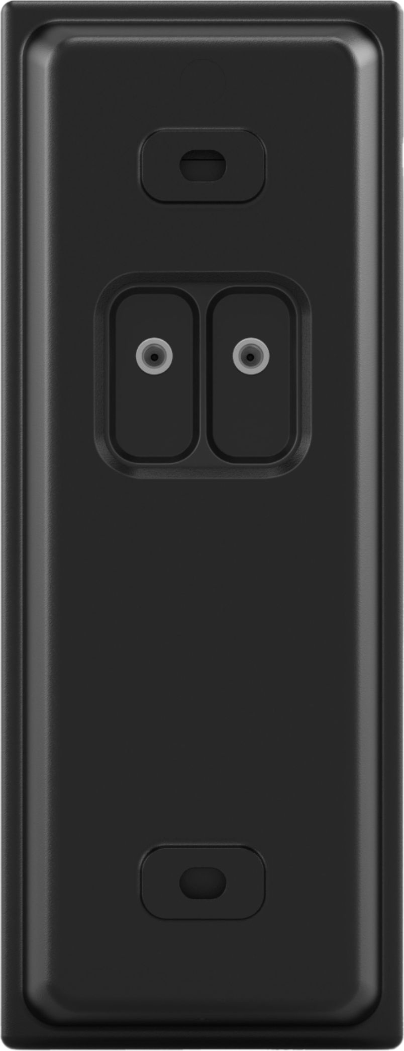 Left View: eufy Security - Smart Wi-Fi Add On Video Doorbell 2K - Black