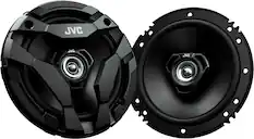 Front. JVC - DRVN DF Series 6.5" 2-way Speakers Pair - Black.