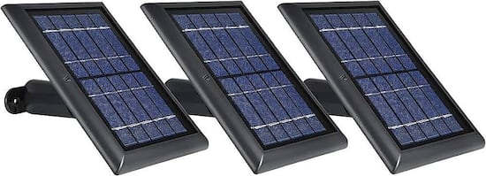 Amazon Com Itodos Solar Panel Compatible With Arlo Pro And Arlo Pro 2 11 8ft Outdoor Power Charging Cable And Adjustable Mount Not For Arlo Ultra And Arlo Pro3 Black Garden Outdoor