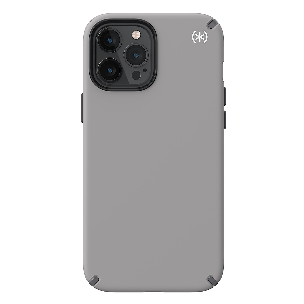 Speck Presidio 2 Pro Hard Shell Case For Apple Iphone 12 Pro Max Grahpite Grey White 91 Best Buy
